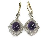 Amethyst Drop Earrings