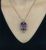 Amethyst Brooch