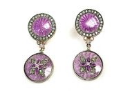 Enamel Earrings