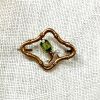 Peridot Brooch
