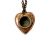 Victorian Turquoise and Seed Pearl Heart Pendant