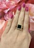 Bulgari Onyx and Diamond Leo Zodiac Ring