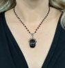 Vintage 37.25ct Garnet and Diamond 18kt Necklace