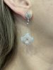Art Deco .41ct Diamond Platinum Earrings