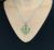 Peridot and Diamond Pendant