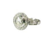 Vintage Diamond Halo Ring