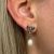 Antique Style Pearl and Diamond Earrings