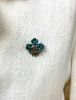 French Turquoise Brooch