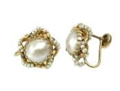 Mabe Pearl Earrings