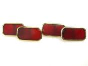 Vintage Carnelian Cufflinks