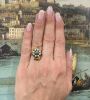 Floral Turquoise Ring