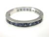 Vintage Sapphire Hinged Eternity Band