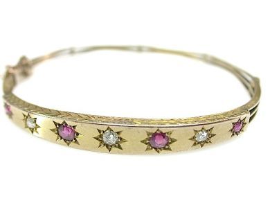 Victorian Hinged Bangle