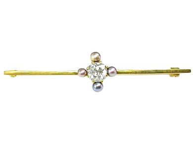 Vintage Diamond Brooch
