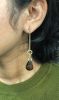Vintage Smokey Quartz Drop Earrings