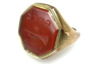 Carnelian Intaglio Ring