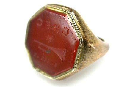 Carnelian Intaglio Ring
