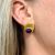 Retro Amethyst Earrings