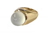 Vintage Moonstone Solitaire Ring