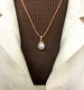 Modern South Sea Pearl and Diamond Pendant