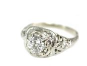 Vintage Diamond Engagement Ring