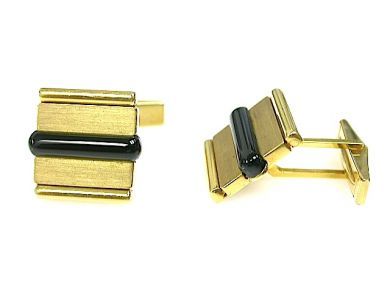 Vintage Onyx Cufflinks
