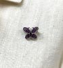 Amethyst Brooch