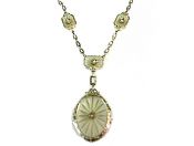 Edwardian Rock Crystal Necklace