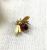 Ruby Wasp Brooch