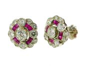 Antique Ruby Earrings