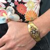 Diamond Floral Bangle