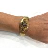 Diamond Floral Bangle