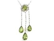 Victorian Peridot Pendant
