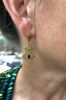 Vintage Sapphire and Diamond Drop Earrings