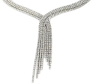 Vintage Style Diamond Necklace