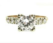 Vintage 0.65ct Diamond Ring