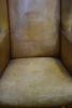Antique Leather Wing Chair
