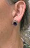 Vintage-Style Amethyst Earrings