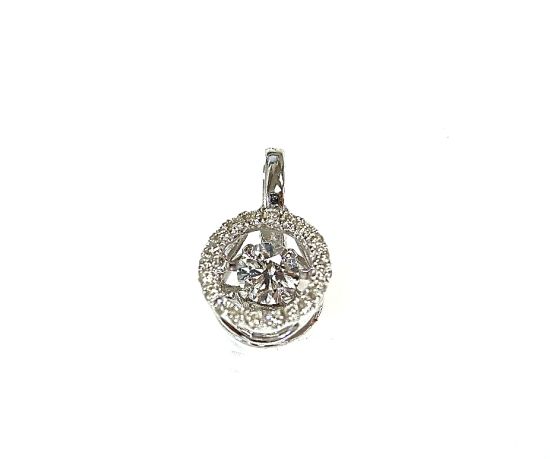 Diamond Circular Pendant