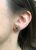 Vintage Style Sapphire and Diamond Stud Bow Earrings