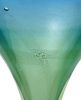 Mid-Century Modern Murano Sommerso Art Glass Vase