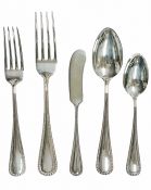 Sterling Silver Flatware - Beaded By Birks