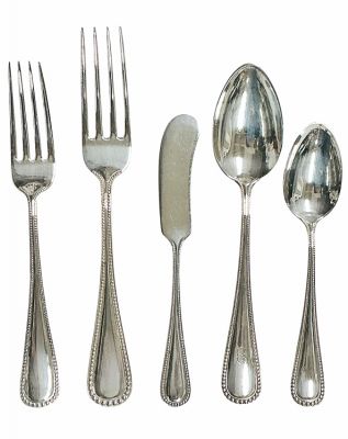 Sterling Silver Flatware - Beaded By Birks