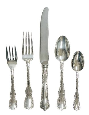 Sterling Silver Flatware - Louis XV By Birks & Roden