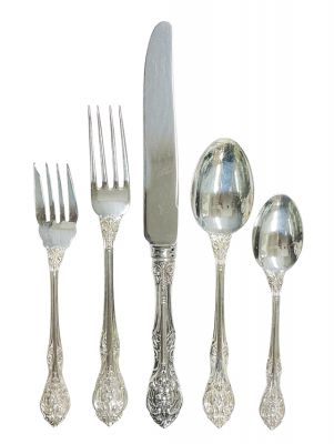 Sterling Silver Flatware - Orleans By Birks Or King Edward By Gorham