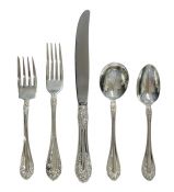 Sterling Silver Flatware - Normandy Rose by Northumbria