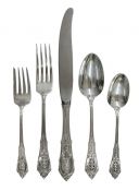 Sterling Silver Flatware - Rose Point by Wallace