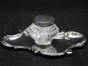 Charming Art Nouveau Inkwell