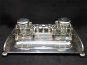 Birks Sterling Silver Desk Inkwell