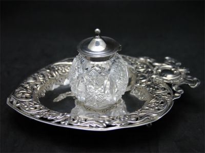 Heart Shaped Inkwell